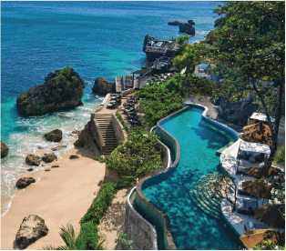 Beach on Bali, Indonesia